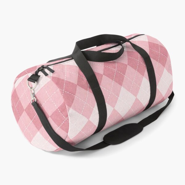 Item preview, Pink Argyle Plaid Pattern Pastel Aesthetic designed and sold by Golden_Pixel_Paper.