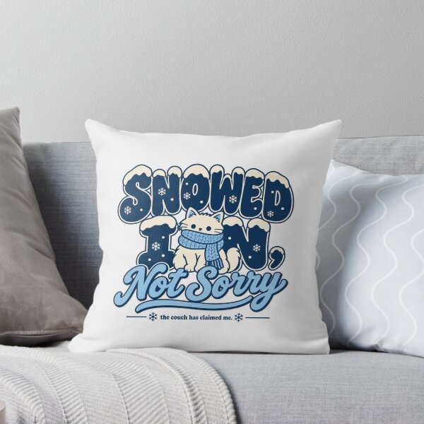 Item preview, Snowed In Not Sorry Sweatshirt, Cozy Winter Mood designed and sold by PhylonBoxx.