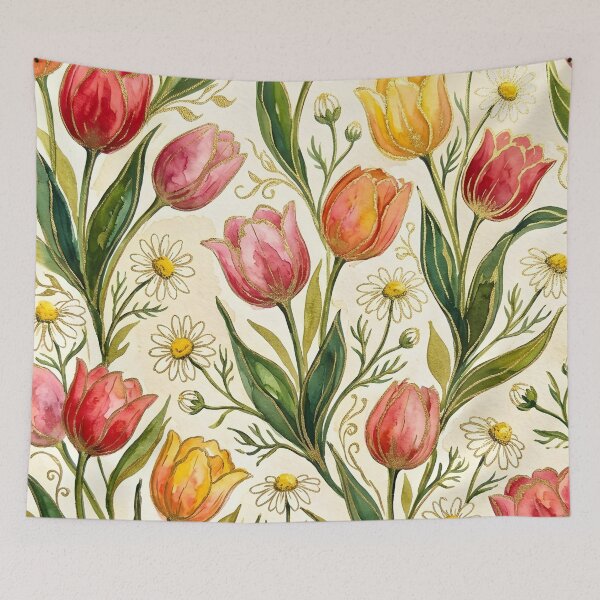 Item preview, Tulip and Camomile designed and sold by GraphicsClub.