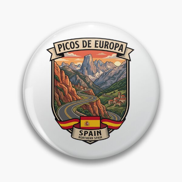 Item preview, Picos de Europa Cantabria Mountain Road designed and sold by enzoade.