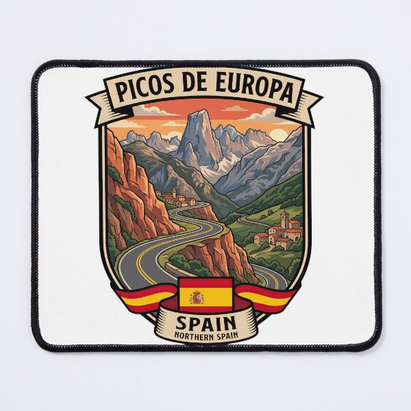 Item preview, Picos de Europa Cantabria Mountain Road designed and sold by enzoade.