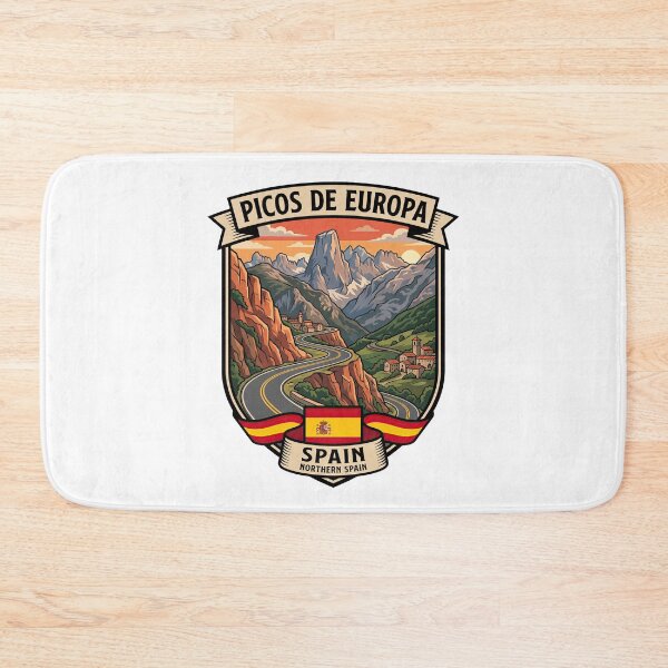 Item preview, Picos de Europa Cantabria Mountain Road designed and sold by enzoade.