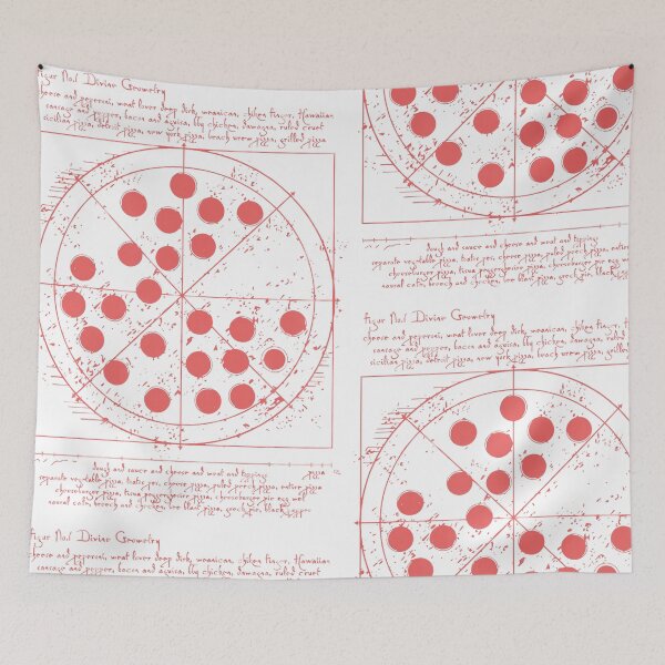 Item preview, Vitruvian Pizza VINTAGE SPIDERMAN INSPIRED designed and sold by delllsdesigns.