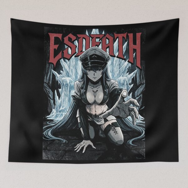 Item preview, Esdeath Fanart designed and sold by MadShroomPrints.