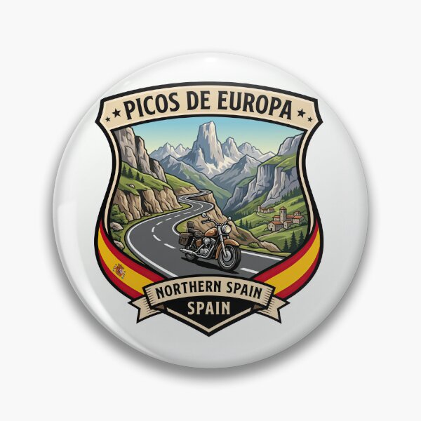 Item preview, Picos de Europa Spain Scenic Mountain Road designed and sold by enzoade.