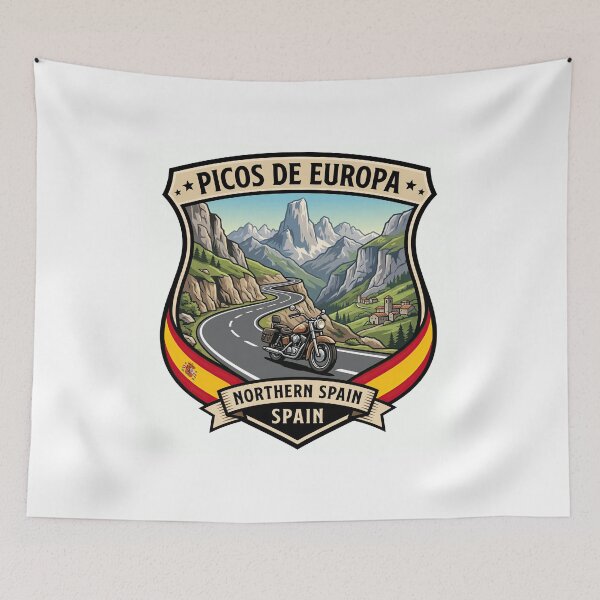 Item preview, Picos de Europa Spain Scenic Mountain Road designed and sold by enzoade.
