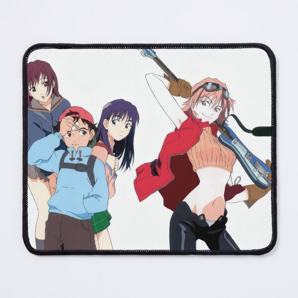 Item preview, FLCL (The FLCL Archives) Illustration designed and sold by Fire TheMann.
