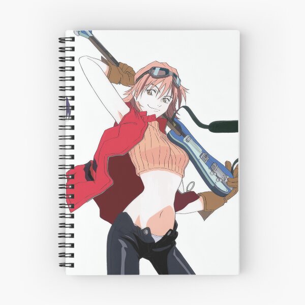 Item preview, FLCL (The FLCL Archives) Illustration designed and sold by Fire TheMann.