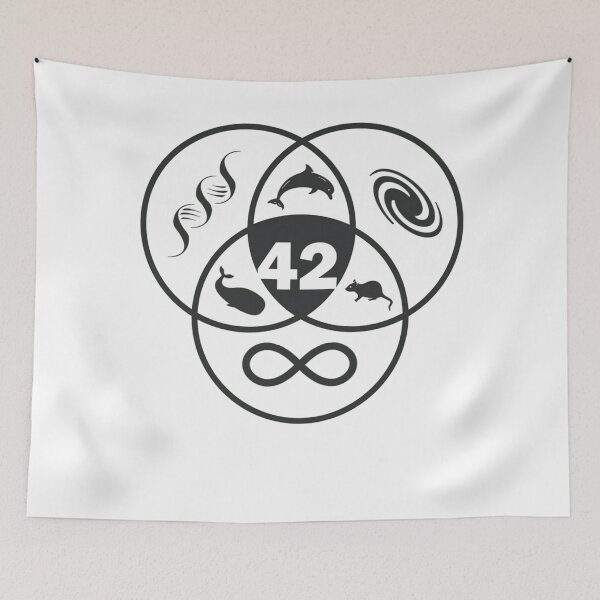 Item preview, 42 The Answer To Life, Univers, And Everything designed and sold by RashasWashing.