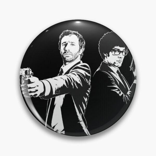 Item preview, IT Crowd Roy And Moss Pulp Fiction designed and sold by JanJanie1.