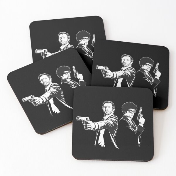Item preview, IT Crowd Roy And Moss Pulp Fiction designed and sold by JanJanie1.
