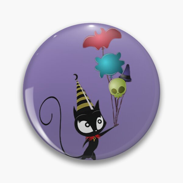 Item preview, Doom Kitty with Balloons designed and sold by QueenAlicorn.