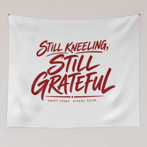 Item preview, Still Kneeling Still Grateful Shirt, Cozy Christmas Faith Mood designed and sold by PhylonBoxx.