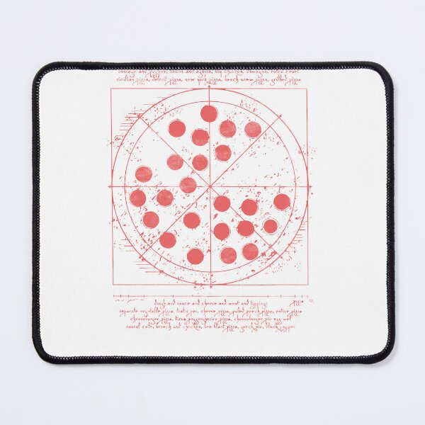 Item preview, Vitruvian Pizza FUNNY SPIDER-MAN INSPIRED designed and sold by delllsdesigns.
