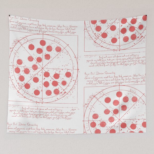 Item preview, Vitruvian Pizza FUNNY SPIDER-MAN INSPIRED designed and sold by delllsdesigns.