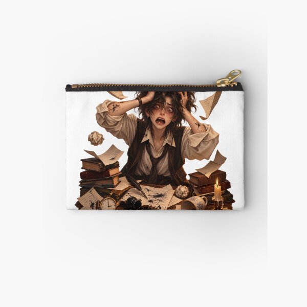 Item preview, Dark Academia All-Nighter Panic Art designed and sold by SnugfolioCo.