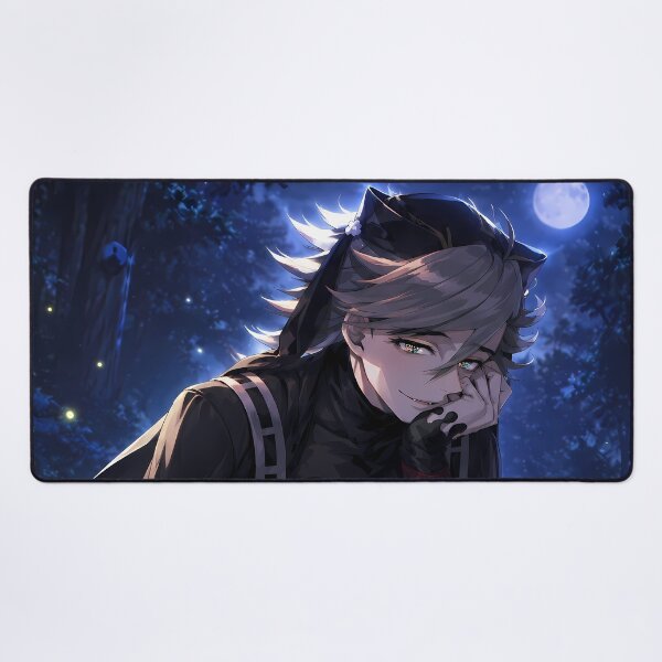 Item preview, Douma Demon Slayer Moonlit Firefly Forest designed and sold by Dashsopaner.