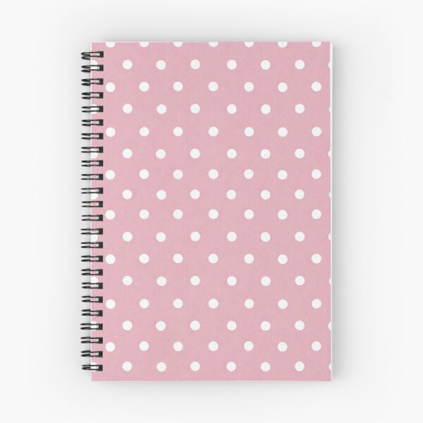 Item preview, Pink and White Polka Dot Pattern Pastel Aesthetic designed and sold by Golden_Pixel_Paper.