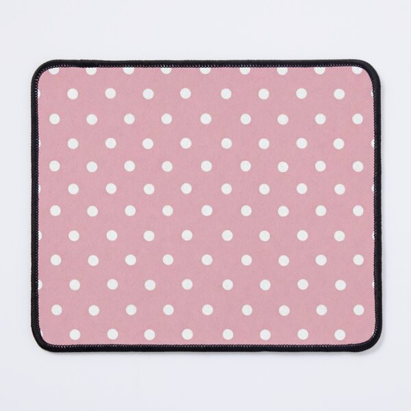 Item preview, Pink and White Polka Dot Pattern Pastel Aesthetic designed and sold by Golden_Pixel_Paper.