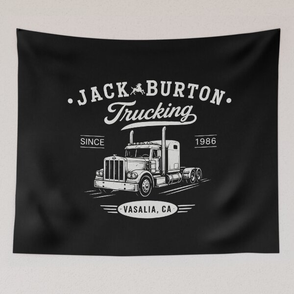 Item preview, Jack Burton Trucking 1986 designed and sold by JanJanie1.