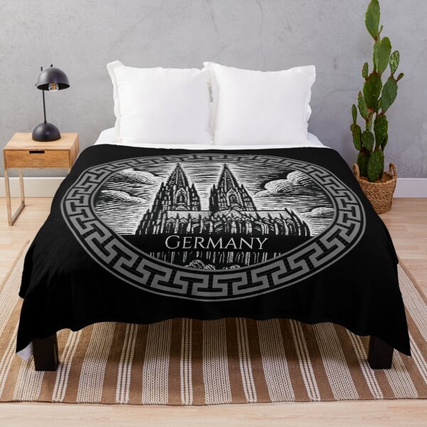 Item preview, Germany Vintage Woodcut Art designed and sold by Thistle-TShop.