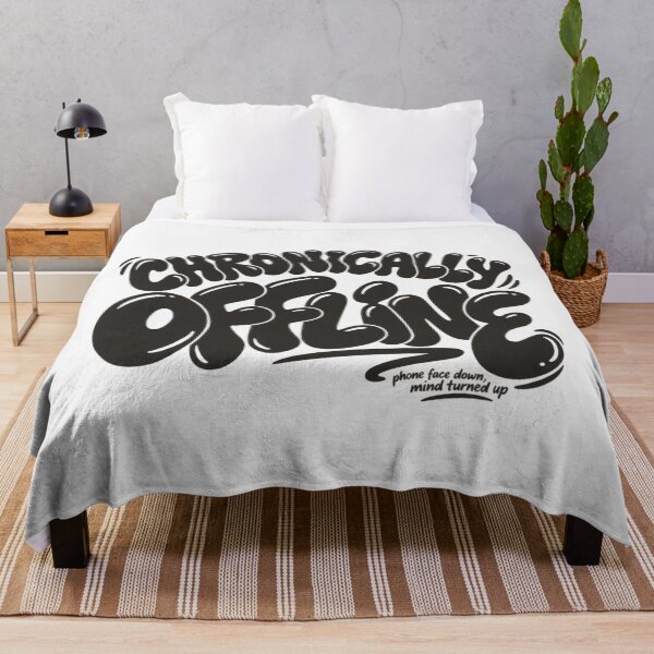 Item preview, Chronically Offline Tee, For The Terminally Unavailable designed and sold by PhylonBoxx.