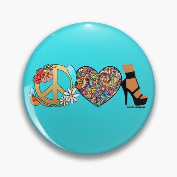 Item preview,  Peace Love and High heel  designed and sold by FetUphoria.