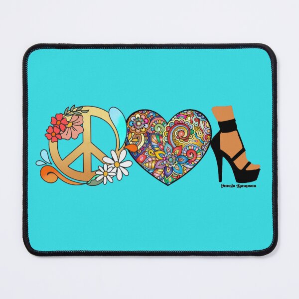 Item preview, Peace Love and High heel designed and sold by FetUphoria.