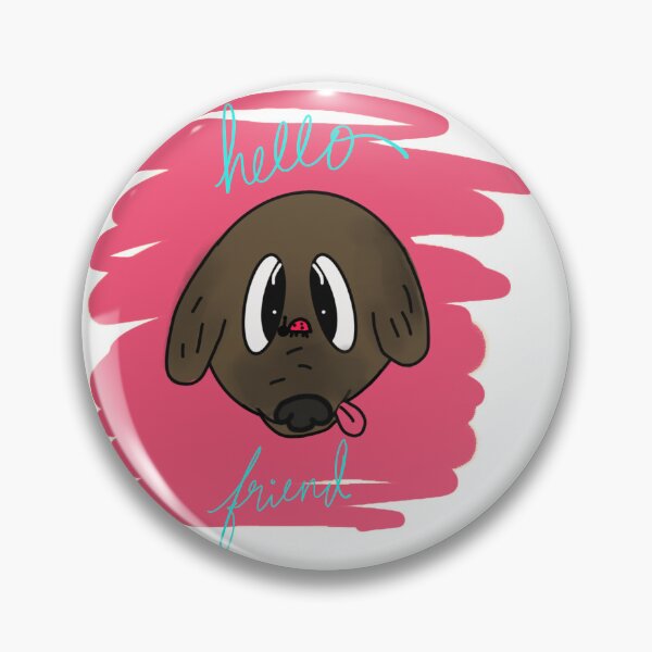Item preview, Happy dog designed and sold by BreaddyForChaos.