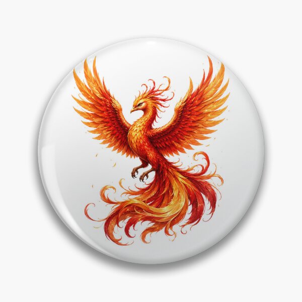 Item preview, Majestic Fire Phoenix designed and sold by Lolilas.