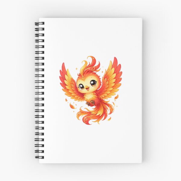 Item preview, Kawaii Phoenix Eternal Flame designed and sold by Lolilas.