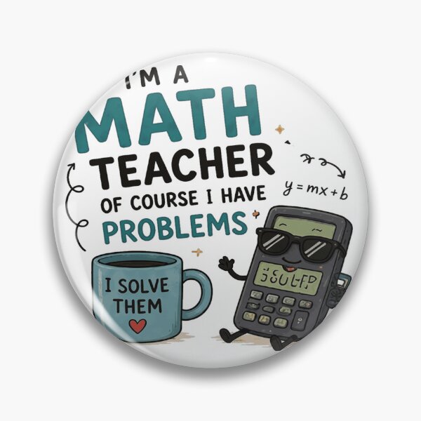 Item preview, Funny Math Teacher designed and sold by vectcd.