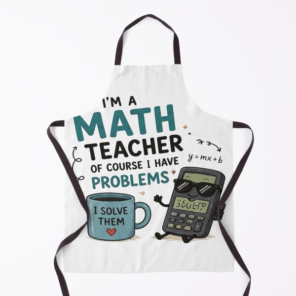 Item preview, Funny Math Teacher designed and sold by vectcd.