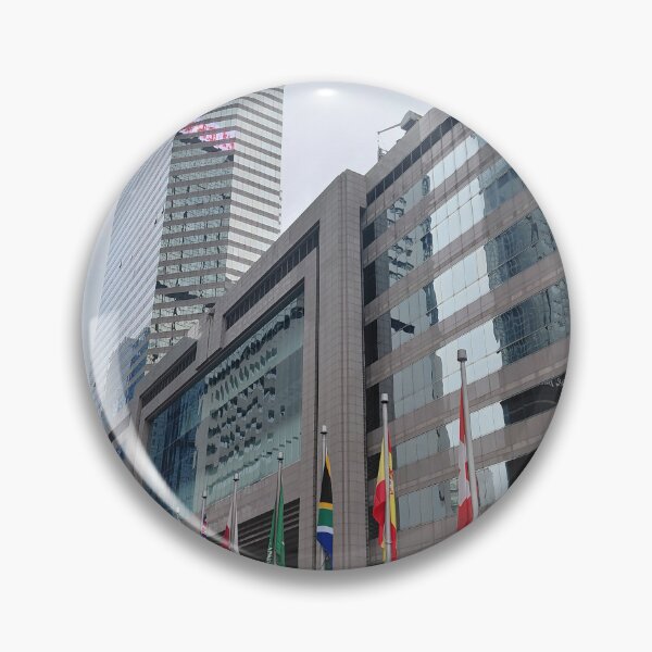 Item preview, High rise buildings and flags in Wan Chai HK designed and sold by pbchan.