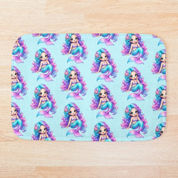 Item preview, Enchanted Kawaii Mermaid designed and sold by Lolilas.
