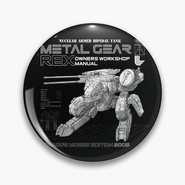 Item preview, Metal Gear Rex Manual designed and sold by JanJanie1.