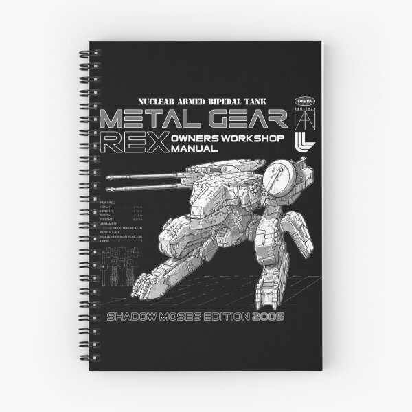 Item preview, Metal Gear Rex Manual designed and sold by JanJanie1.