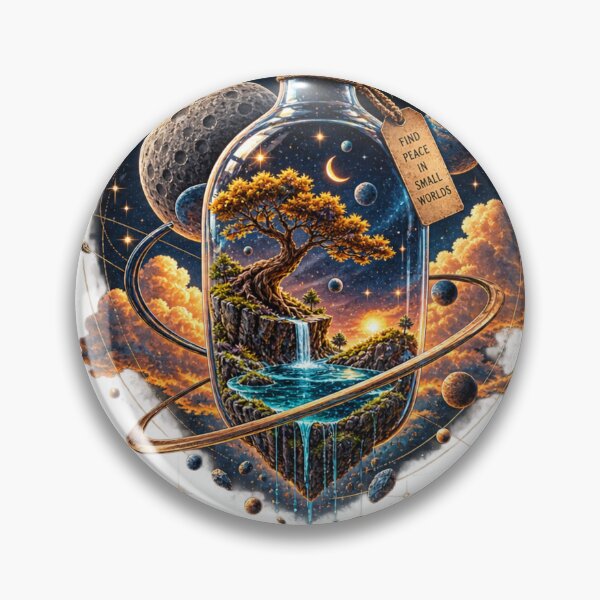 Artikelvorschau, Kosmische Welt in einer Flasche entworfen und verkauft von VYBORA Studio.