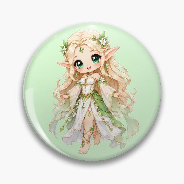 Item preview, Enchanted Kawaii Elf designed and sold by Lolilas.