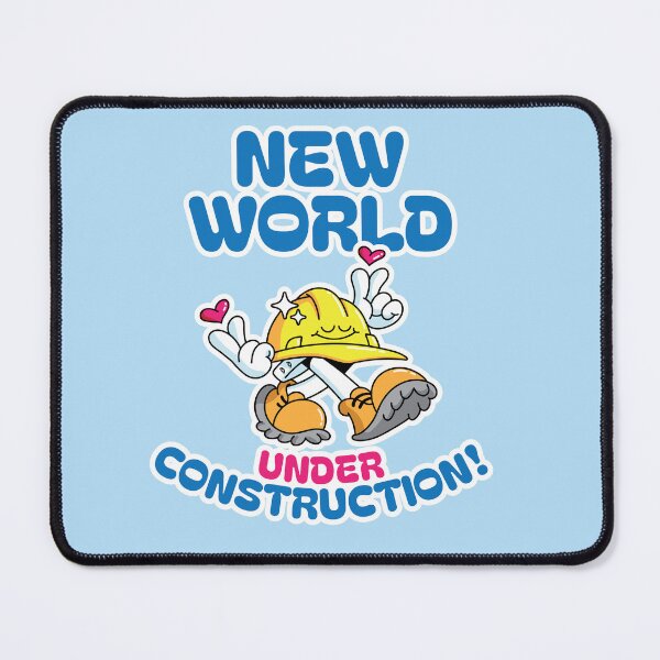 Item preview, New World Under Construction - JW Volunteer designed and sold by Whim & Verse Studio.