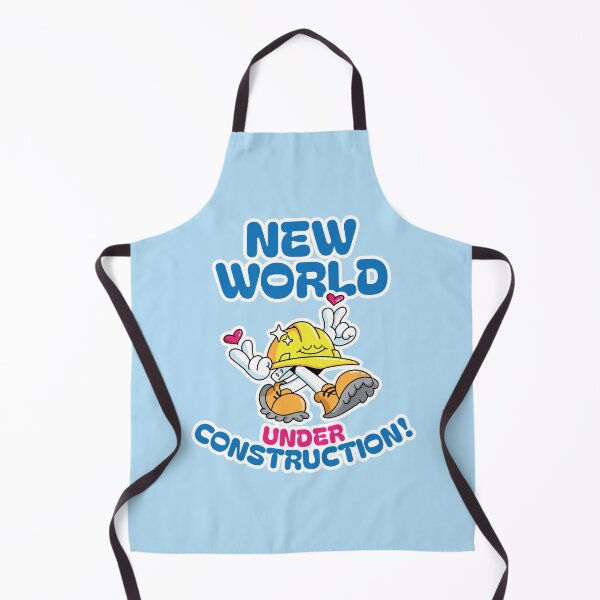 Item preview, New World Under Construction - JW Volunteer designed and sold by Whim & Verse Studio.