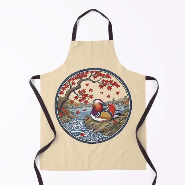 Item preview, Mandarin Duck Garden - Asian Nature Aesthetic designed and sold by SplashTastic.