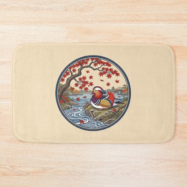 Item preview, Mandarin Duck Garden - Asian Nature Aesthetic designed and sold by SplashTastic.