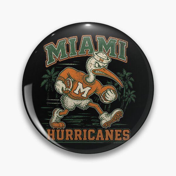 Item preview, Miami Hurricanes Ibis – Classic Vintage Mascot Design designed and sold by JanJanie1.