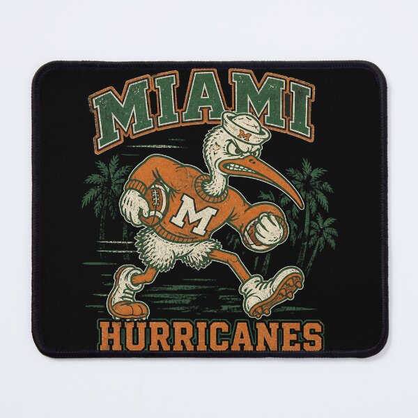 Item preview, Miami Hurricanes Ibis – Classic Vintage Mascot Design designed and sold by JanJanie1.