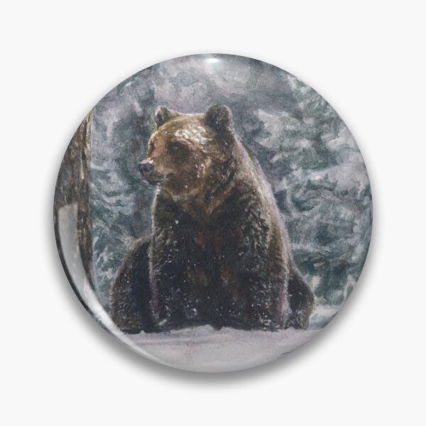 Item preview, Bear in the Snow designed and sold by ISEriksonartist.