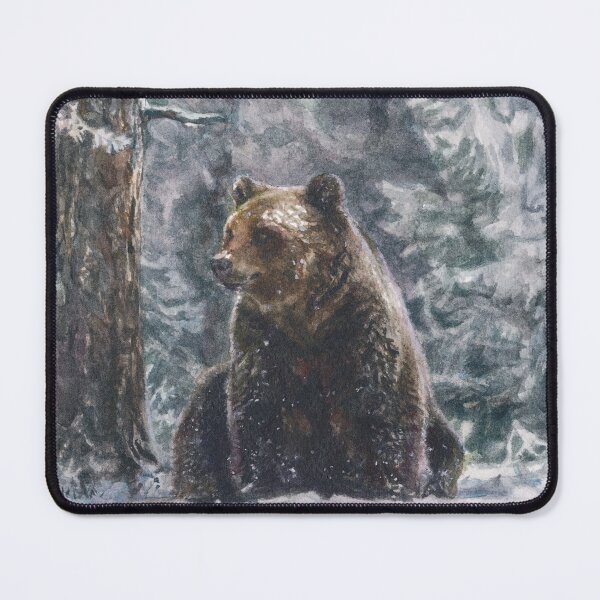 Item preview, Bear in the Snow designed and sold by ISEriksonartist.