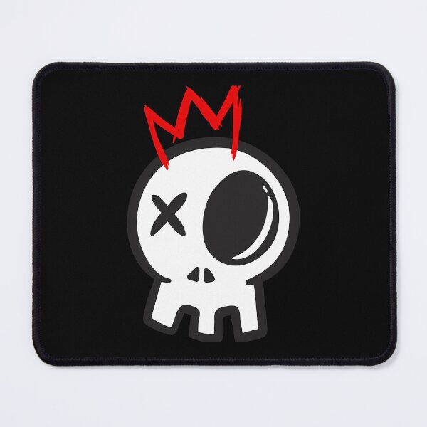 Item preview, Cartoon Skull With Red Crown designed and sold by Yassineznaguy.
