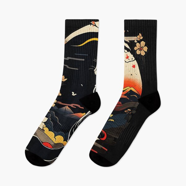 Item preview, cat japan style designed and sold by CharlieConon.