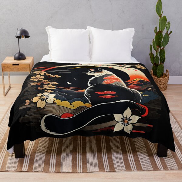 Item preview, cat japan style designed and sold by CharlieConon.
